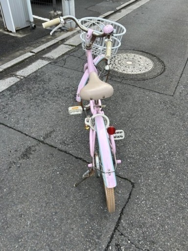 女の子　自転車　20インチ　ピンク