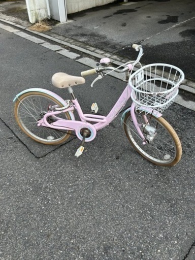 女の子　自転車　20インチ　ピンク