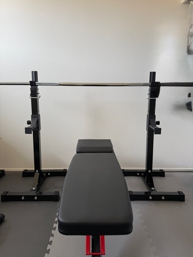 超美品バーベルラック