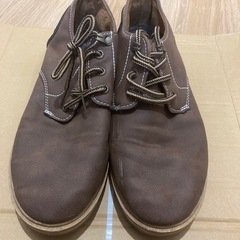 ブラウン レザーシューズ サイズ25.5cm