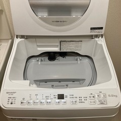 23年購入SHARP製電気洗濯乾燥機差し上げますの画像