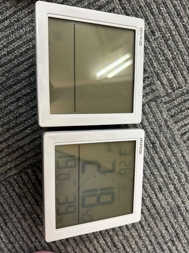 目覚まし時計　二つ　セット