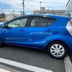 車検付きアクア低走行の画像