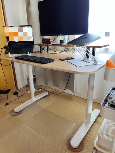 イケアIKEA BEKANT ベカント  テーブル デスク120×80