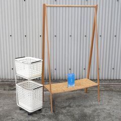 完売しました！💖1個100円💖ランドリーワゴン💖ハンガーラック💖