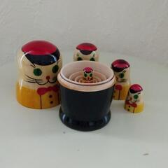  マトリョーシカ セミョン君 ペアの画像