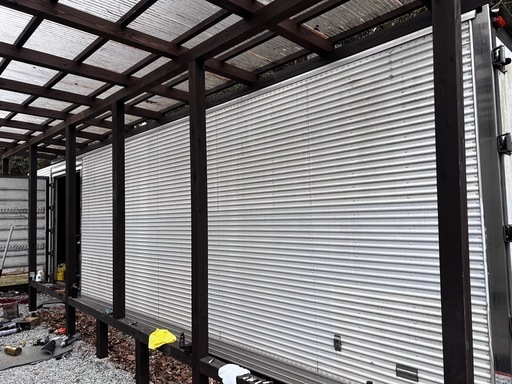 ★格安★コンテナ 大型トラック荷台 箱 物置 倉庫 訳あり