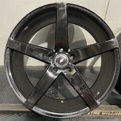 in FORGED iFG-8 インフォージド 22インチ 4本 9J5HPCD130+40 ブラック ベンツ/Gクラス/ゲレンデ ポルシェ/カイエン audi/Q5等　(MHZ655) クレジットカード QRコード決済可能の画像