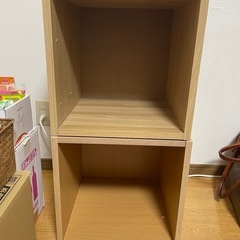 カラーボックス　2個セット