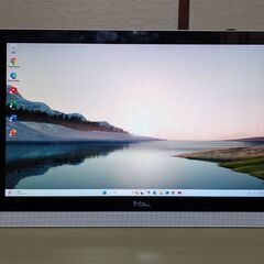 🎏一体型PC🌟大画面21.5ｲﾝﾁ🌟DELL🌟Inspiron22🌟白美品🌟タッチパネル🌟Win11🌟Office2021🌟すぐに使えるSETの画像