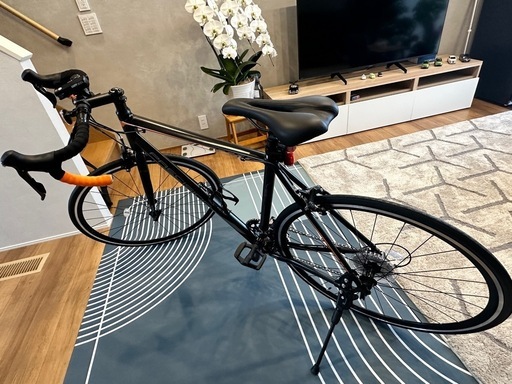 プレシジョンRあさひサイクル PRECISION 16速2×8 軽量アルミフレーム プレシジョン クロスバイク SHIMANO シマノ マットブラック