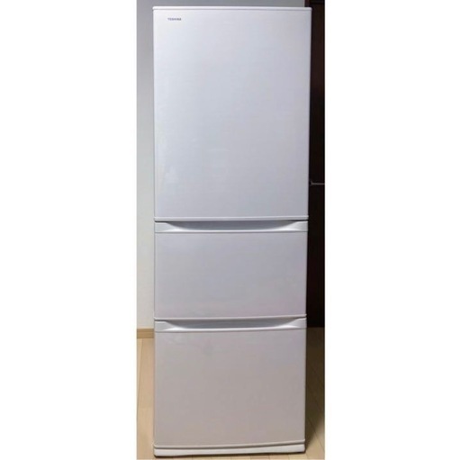 【4月頭引き渡し】363L　TOSHIBA 3ドア冷凍冷蔵庫