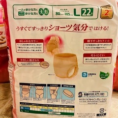 【格安】リフレ はくパンツ 下着のような ベージュタイプ L 大人用紙おむつの画像
