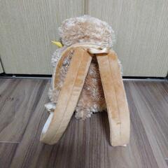 テディベア　リュックサック　ダイソーの画像