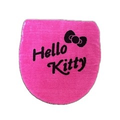 【お取引中】キティちゃん♡トイレマット、カバーセットの画像