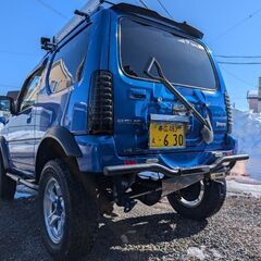 値下げ❗ジムニー２３リアパイプガード❗