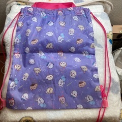 【ちいかわ総柄❣️】エコバッグにもナップサックにも🎶2wayバッグ