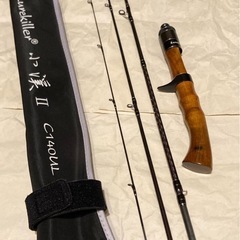 【美品】ベイトフィネスロッド 小渓Ⅱ ウッドガングリップ