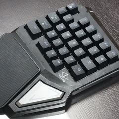 終了しました　片手用ゲーミングキーボード　LANTOOの画像
