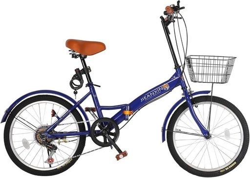 自転車 折りたたみ 20インチ 7段変速 ダークブルー サイクリング お出かけ 自転車 折りたたみ 20インチ 7段変速 ダークブルー サイクリング