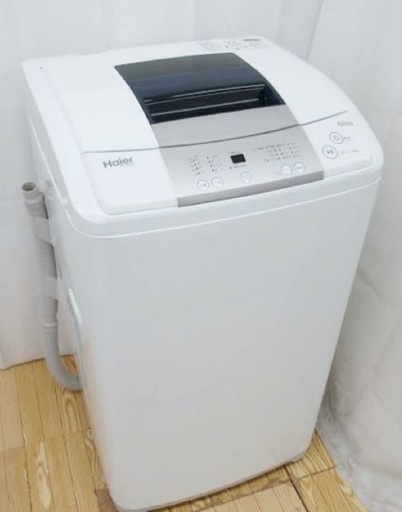 (送料無料) 2019年 美品 6kg 洗濯機  スパイラルパルセーター お急ぎコース ③