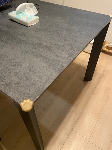 島忠 天然木 オーク ダイニングテーブル 幅135×奥行80×高71cm 島忠 天然