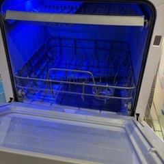 置き型食洗機　THANKO サンコー　タンク式食器洗い乾燥機「ラクア」の画像