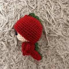 恐竜あみぐるみ人形ストラップの画像