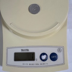 タニタ　デジタルクッキングスケール　KD-173の画像