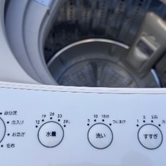 🟧洗濯機番号38 Haier 2019年製 4.5kg 大阪府内配達無料 設置動作確認込み 保管場所での引取は値引きしますの画像