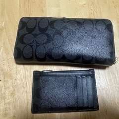 COACH メンズ 財布 コインケース セットの画像
