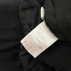 ブラック ガウチョパンツ Lサイズの画像