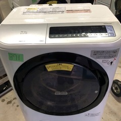 NO 971 🌈福岡市内配送設置無料✨🌈BD-NV110BL-S ドラム式洗濯乾燥機 ビッグドラム シルバー [洗濯11.0kg /乾燥6.0kg /ヒートリサイクル乾燥 /左開き]