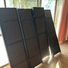 木製パーテション！4セットあります！【中古品】