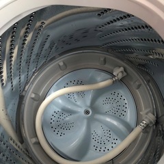 NO 976 🌈福岡市内配送設置無料✨🌈全自動洗濯機 ホワイト HW-G55B-W [洗濯5.5kg /乾燥機能無 /上開きの画像