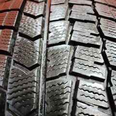 DUNLOP WINTER MAXX WM02 185/65R15 15インチ スタッドレス 4本 20年製 バリ溝 ノート フリード イスト デミオ等　(KTE235)の画像