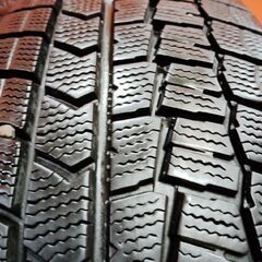 DUNLOP WINTER MAXX WM02 185/65R15 15インチ スタッドレス 4本 20年製 バリ溝 ノート フリード イスト デミオ等　(KTE235)の画像