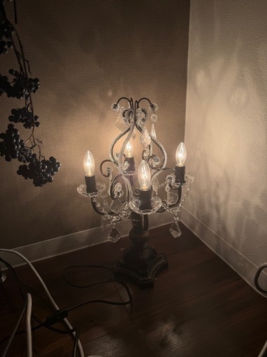 シャンデリア、照明、置型シャンデリア