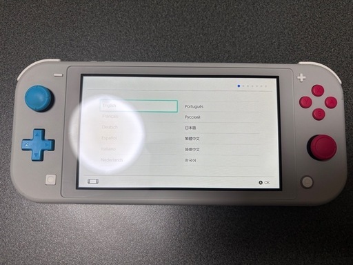Nintendo Switchライト　ザシアンザマゼンタVer