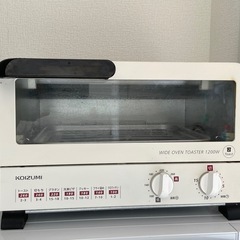 引越しのためお譲りします　トースターの画像