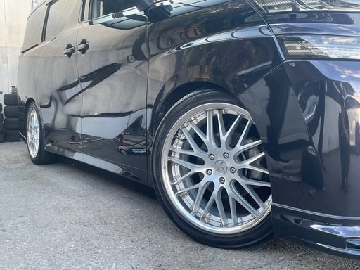 希少! レイズ ブラックフリート V210 20インチ 4本セット 手渡しのみ