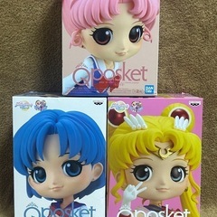 セーラームーン Qposket  3体セット フィギュア
