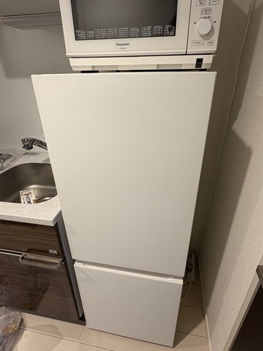 【超美品】Panasonic 冷蔵庫 NR-B18C1-W ホワイト 24年製