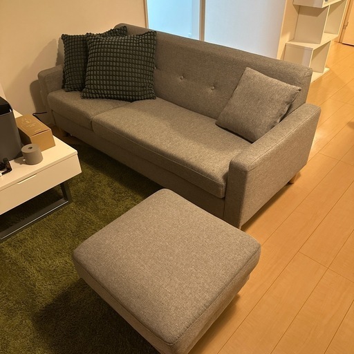 ソファ　カウチソファー　3人掛け