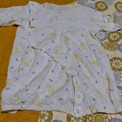 【中古】綿100％カバーオール2枚の画像