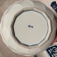 【譲り先決まりました】和食器セット　梅祥瑞　台付レンゲ、たち吉　角大鉢、鉢　小鉢　　の画像
