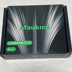 usb ファン 40mm 2連 3段階風量調節 5V 小型 usb 冷却ファンの画像