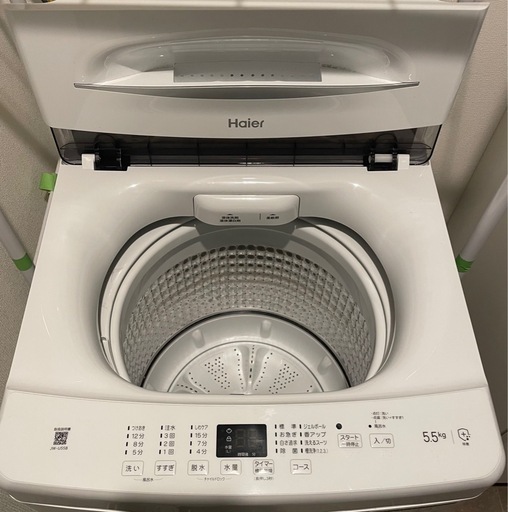 Haier 5.5kg全自動洗濯機【リサイクルフカツ岡崎倉庫店】260202YS-12 Haier 5.5kg 全自動洗濯機【リサイクルフカツ岡崎倉庫店】260209YS-3