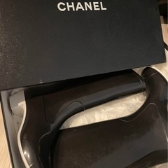CHANEL シャネル　レインブーツ 36の画像