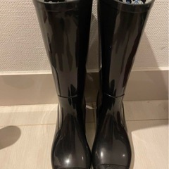 CHANEL シャネル　レインブーツ 36